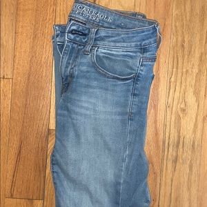 light wash jeggings - american eagle